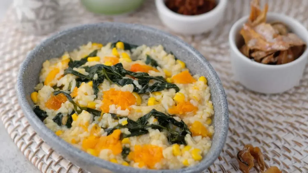 cara membuat bubur Manado