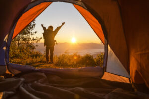 camping di gunung