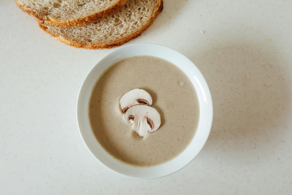 Review mushroom soup